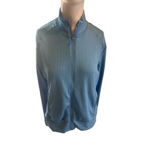 Adidas Women’s 365 Ultimate Textured Jacket Sz M Zip Up Long Sleeves Pockets NWT